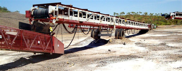 1 Mtpy Portable Heap-leach Agglomeration, Conveying And Track-mounted Stacking System)